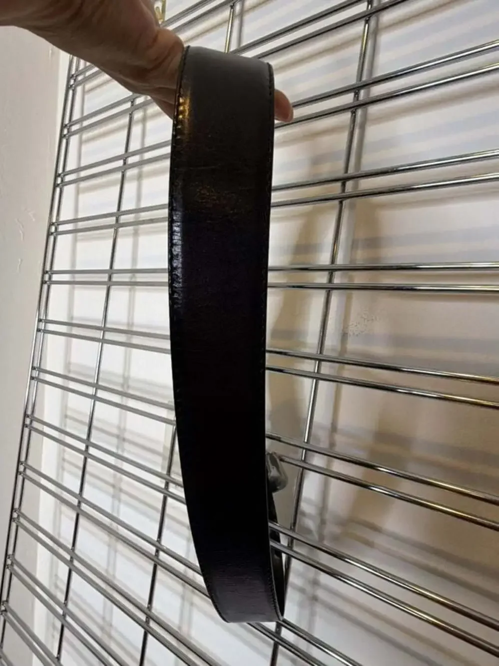 Vitanuova Firenze Made in Italy Genuine Leather Western Belt with Floral Silver